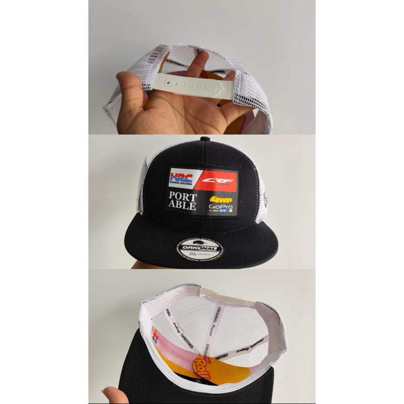 TOPI SNAPBACK TRUCKER RACING CRF/KLX/RX-KING/KTM/VESPA/