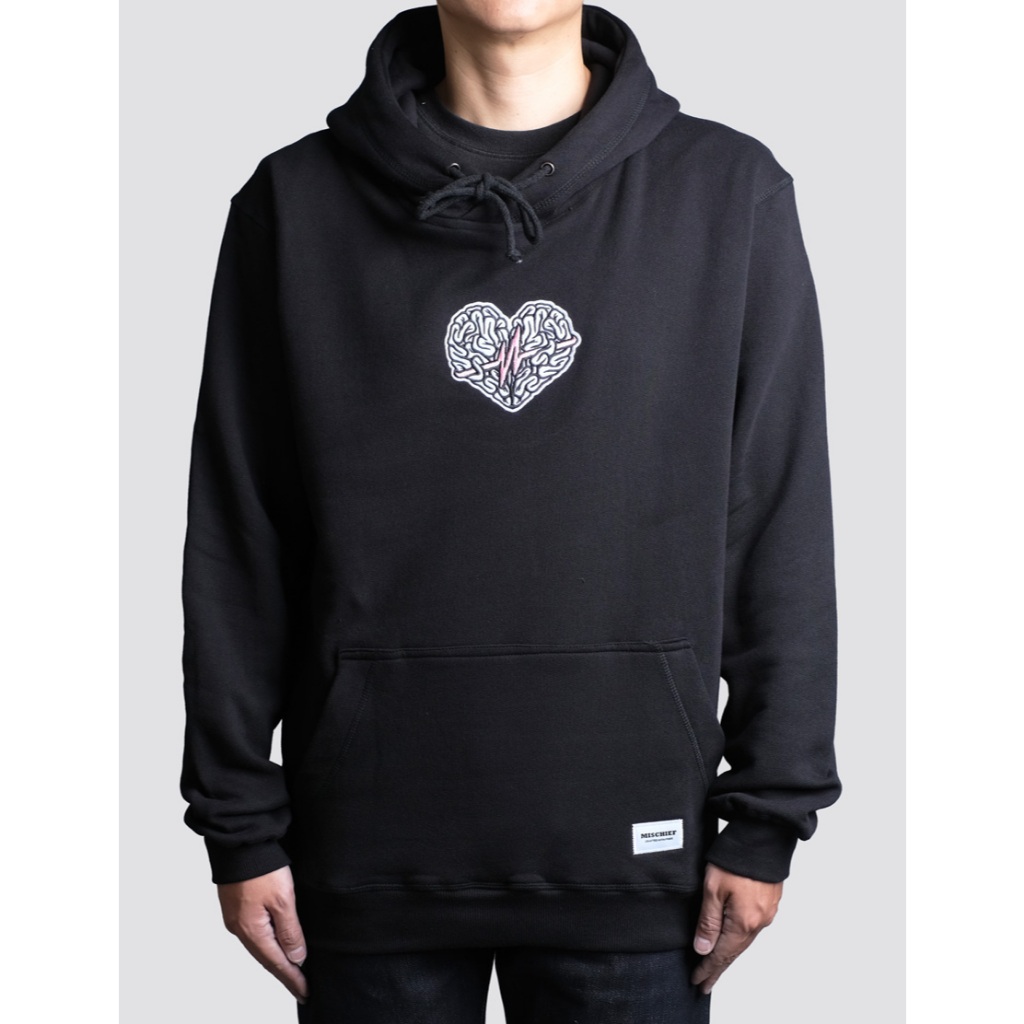 Mischief X PWG - PXVIIIG Be Brave Hoodie Black