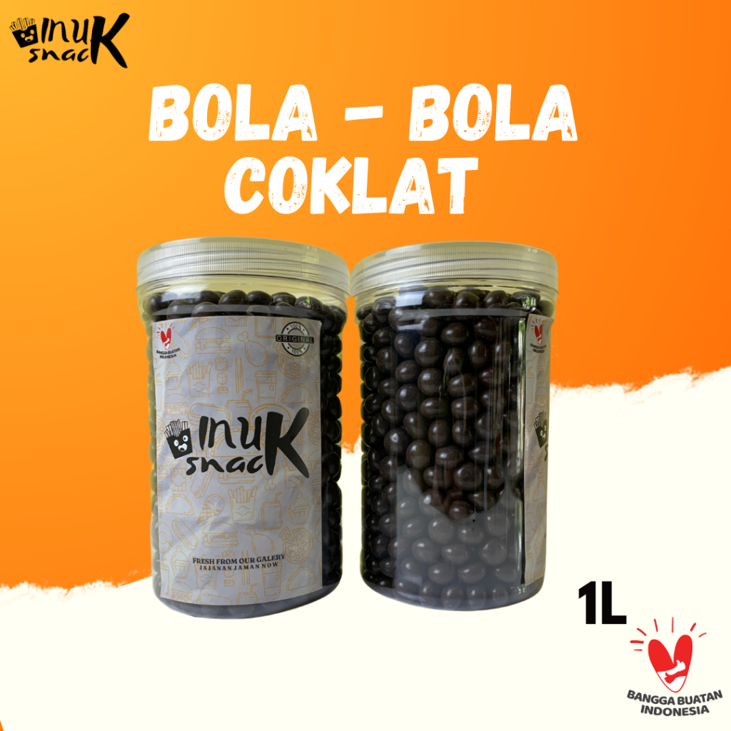 

Bola - bola Coklat I Inuksnack 1 Liter