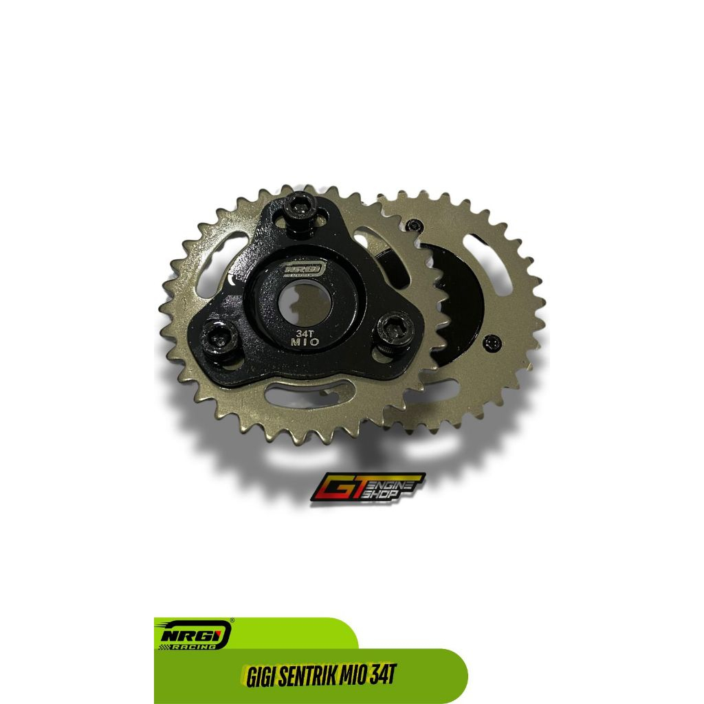gigi sentrik geser mio  gear sentrik geser mio karbu / mio j NRGI racing