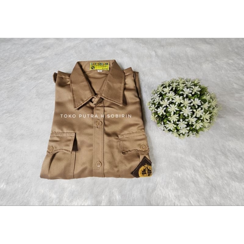 BAJU PRAMUKA PENGGALANG LAKI-LAKI SD, SMP & SMA TANGAN PENDEK