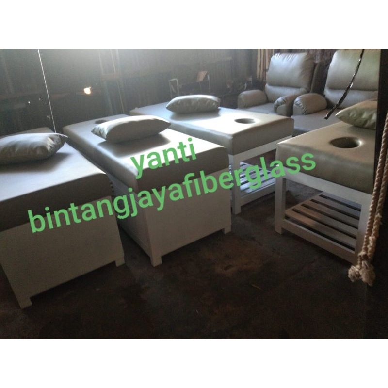 bed massage peroduksi langsung,bed facial,rajang massage kayu jati