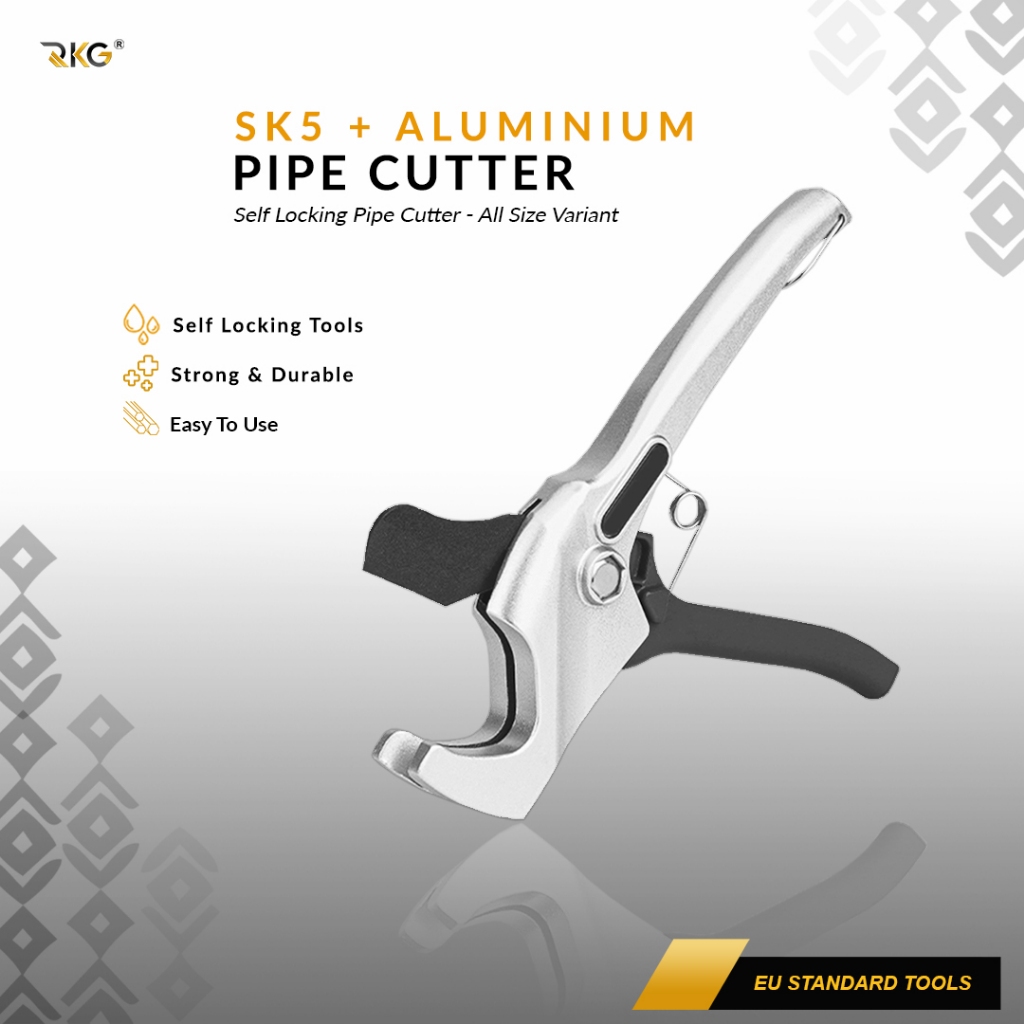 

RKG Gunting Pipa PVC Pipe Cutter Self Locking Heavy Duty