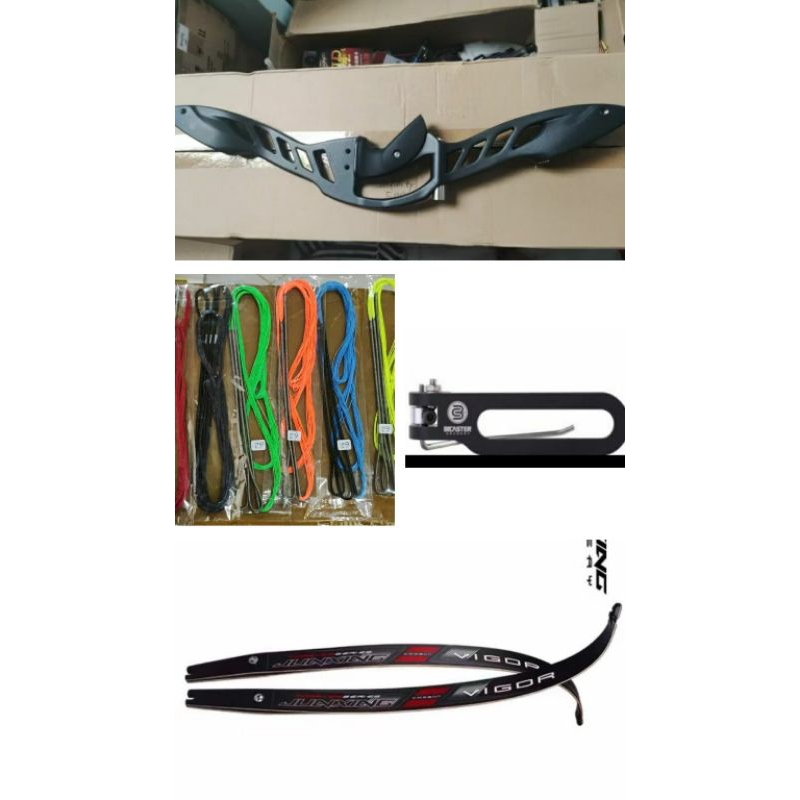 Bowset TBow ILF (Riser TBow Radical, Limbs Vigor Carbon, String BCY,  Rest Bicaster)