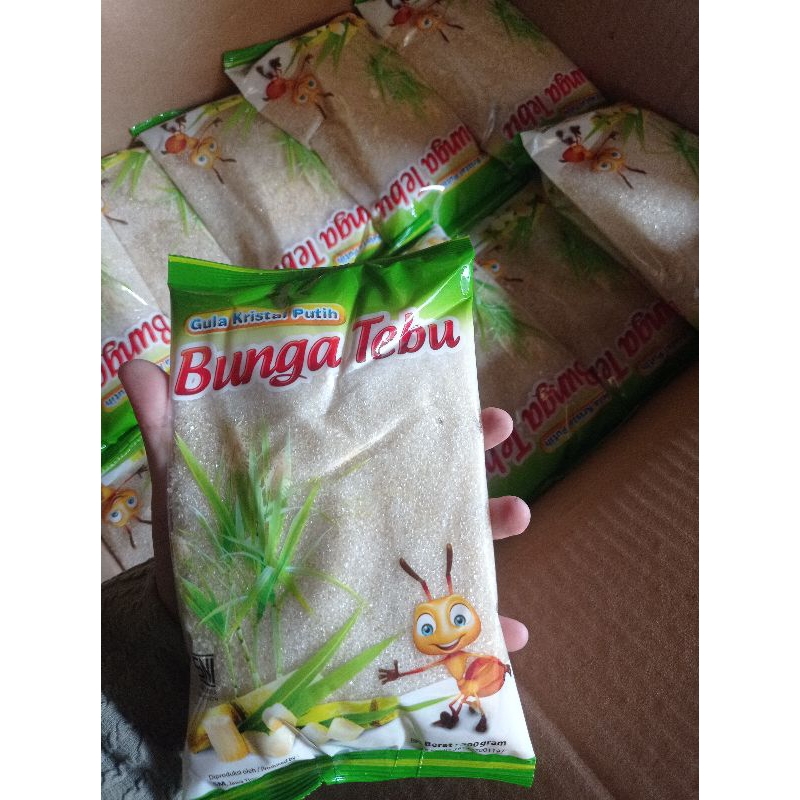 

Gula Putih Kemasan 500 gram (Bunga Tebu)