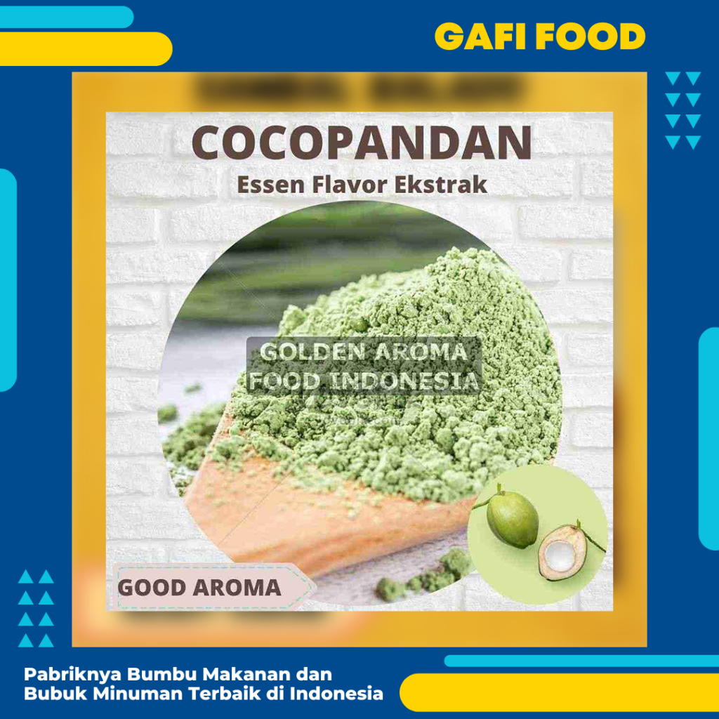 

Bubuk Essen Cocopandan Pure 1/2 Kg Flavor Essen Ekstrak Cocopandan Murni Flavour Essence