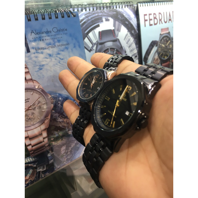 jam tangan mirage 8825 pria dan wanita