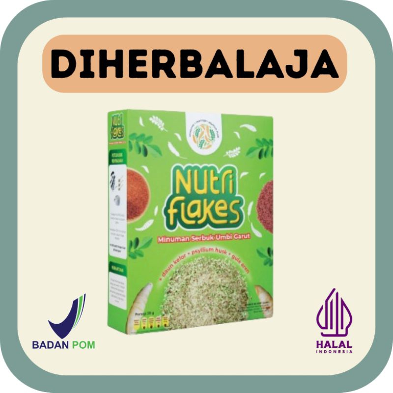 

Nutriflakes Sereal Umbi Garut Atasi Asam Lambung, maag, Dan Gerd
