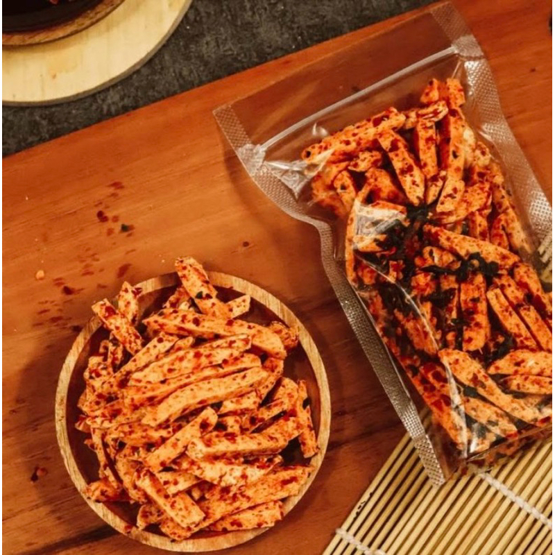 

Basreng pedas daun jeruk