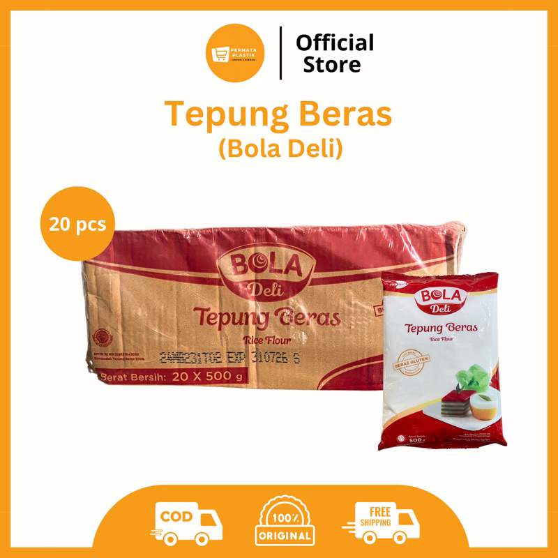 

Tepung Beras Bola Deli (1 Dus)