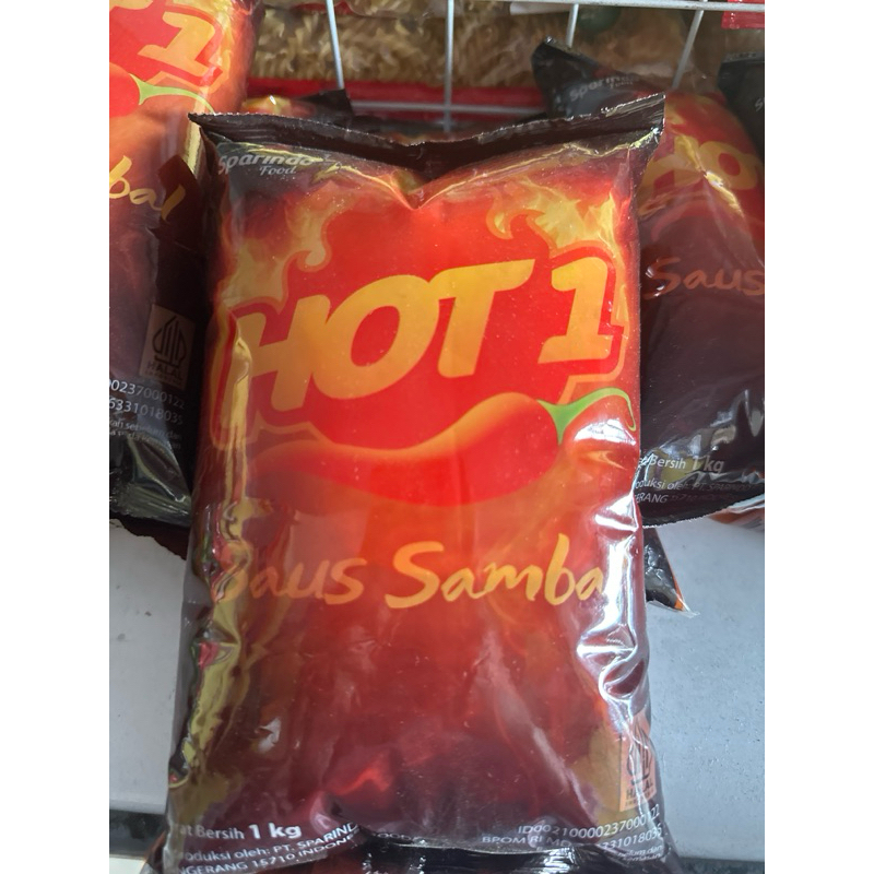 

saus hot1 pedasss . 1kg