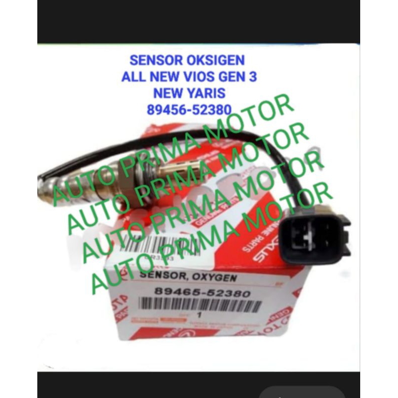 SENSOR OKSIGEN OXYGEN O2 KNALPOT ALL NEW VIOS GEN3 NEW YARIS BAWAH 89456-52380