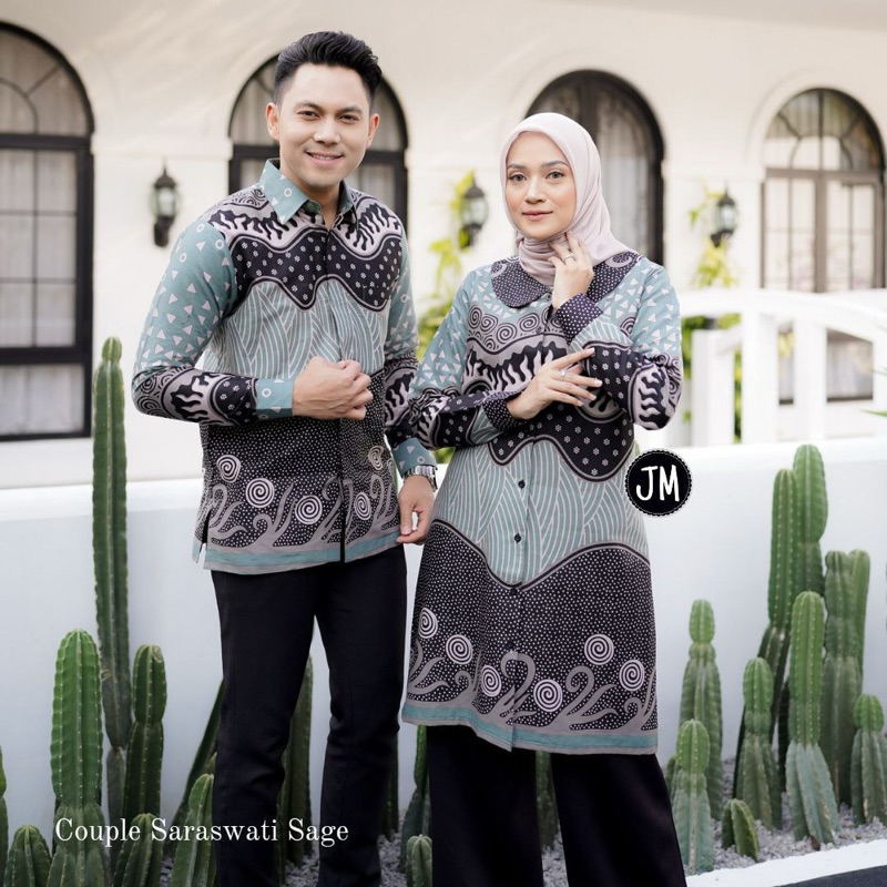 Couple Atasan Tunik Nagita Unggu