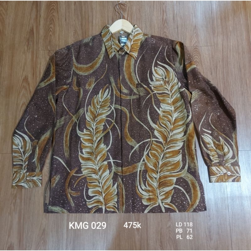 Kemeja Batik Dobby Lengan Panjang KMG029, 1219, 1221, 1030, 799
