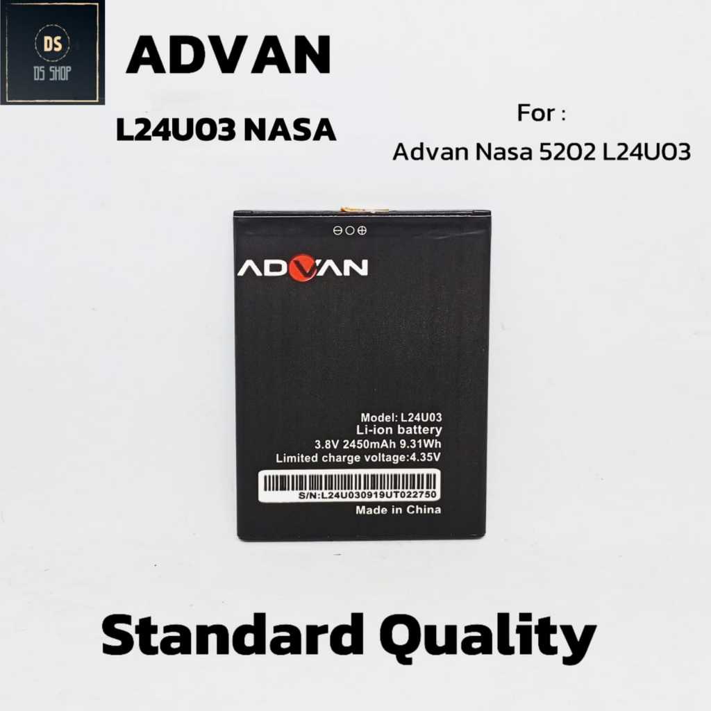 Baterai ADVAN NASA 5202 L24U03 ORI Original Batre Batrai HP