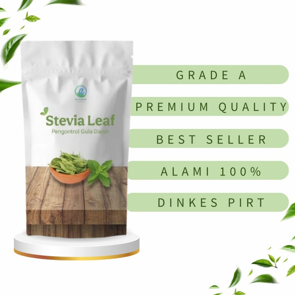 

Daun Stevia Kering - Pemanis Alami Rendah Kalori untuk Hidup Sehat | An-Nabawi Superfood