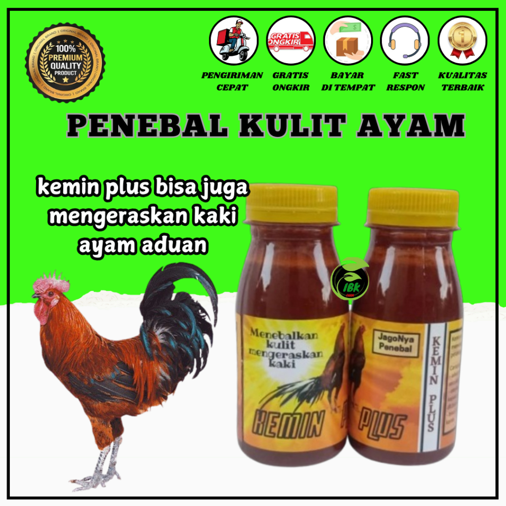 kemin ayam penebal kulit ayam pengeras kaki ayam kemin plus INBEKEN