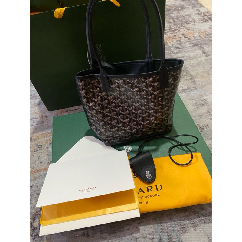 Goyard mini anjou black