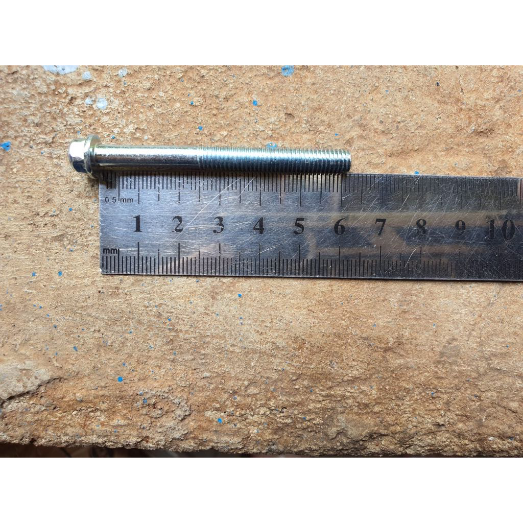 BAUT FLANGE BOLT M 6 X 60 KUNCI 8
