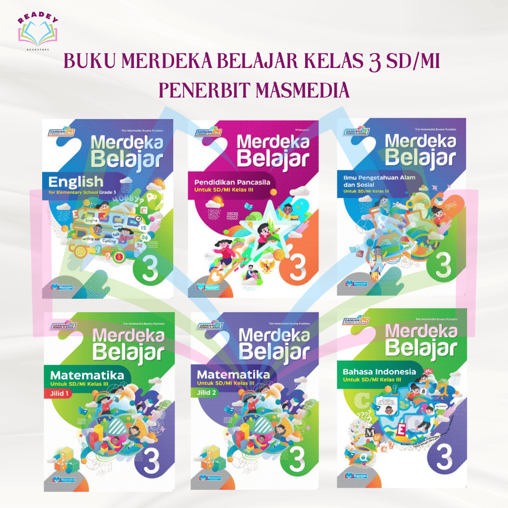 

[ORIGINAL] Buku Merdeka Belajar Kelas 3 SD/MI Penerbit Masmedia