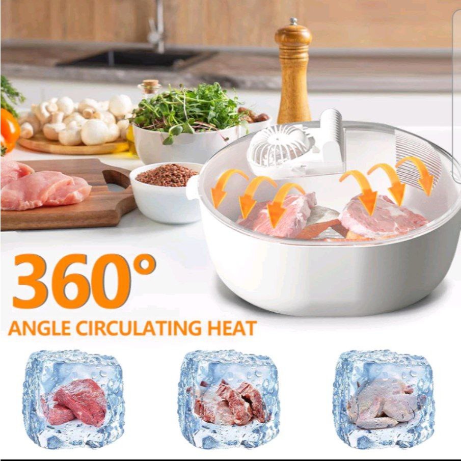 Artefak Pencairan 6-In-1/Pencairan Daging Steak Konduktor Panas/Pelat Pencairan Rumah Tangga Cepat P