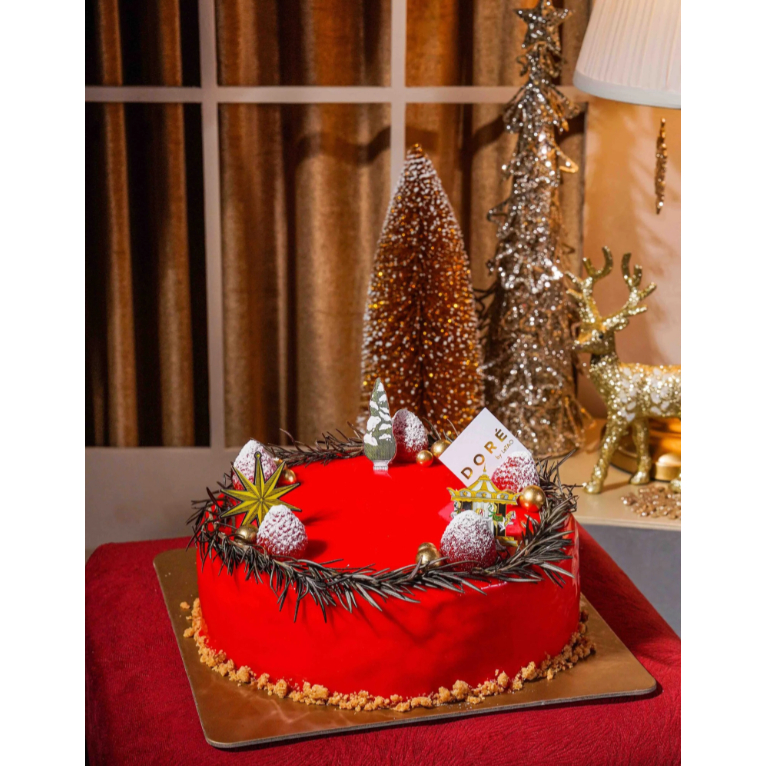 

Caramel Apple Christmas Cake