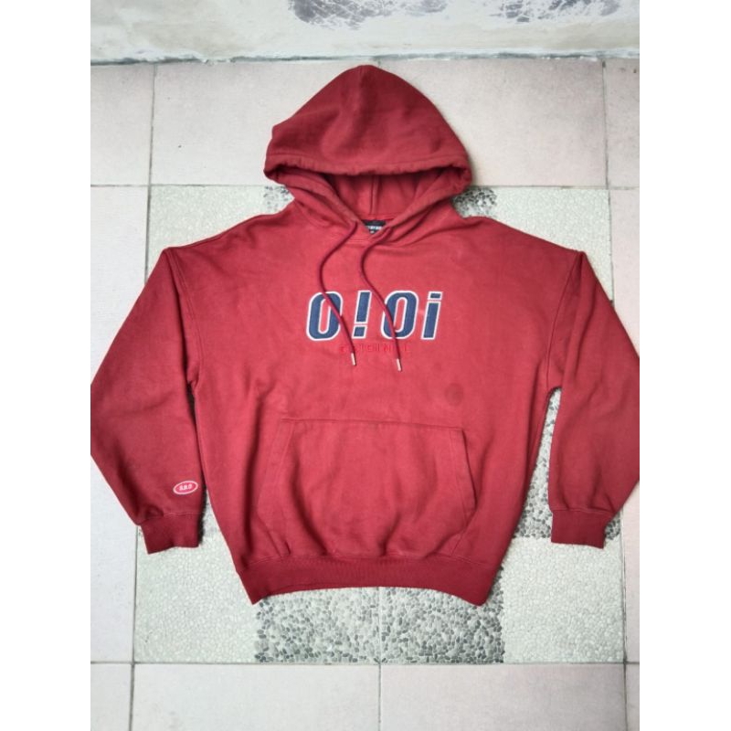 HOODIE MERAH OIOI ORIGINAL