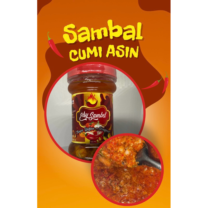 

sambal cumi asin by elsy sambel