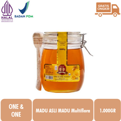 

One & One Honey / Madu Murni 1000G