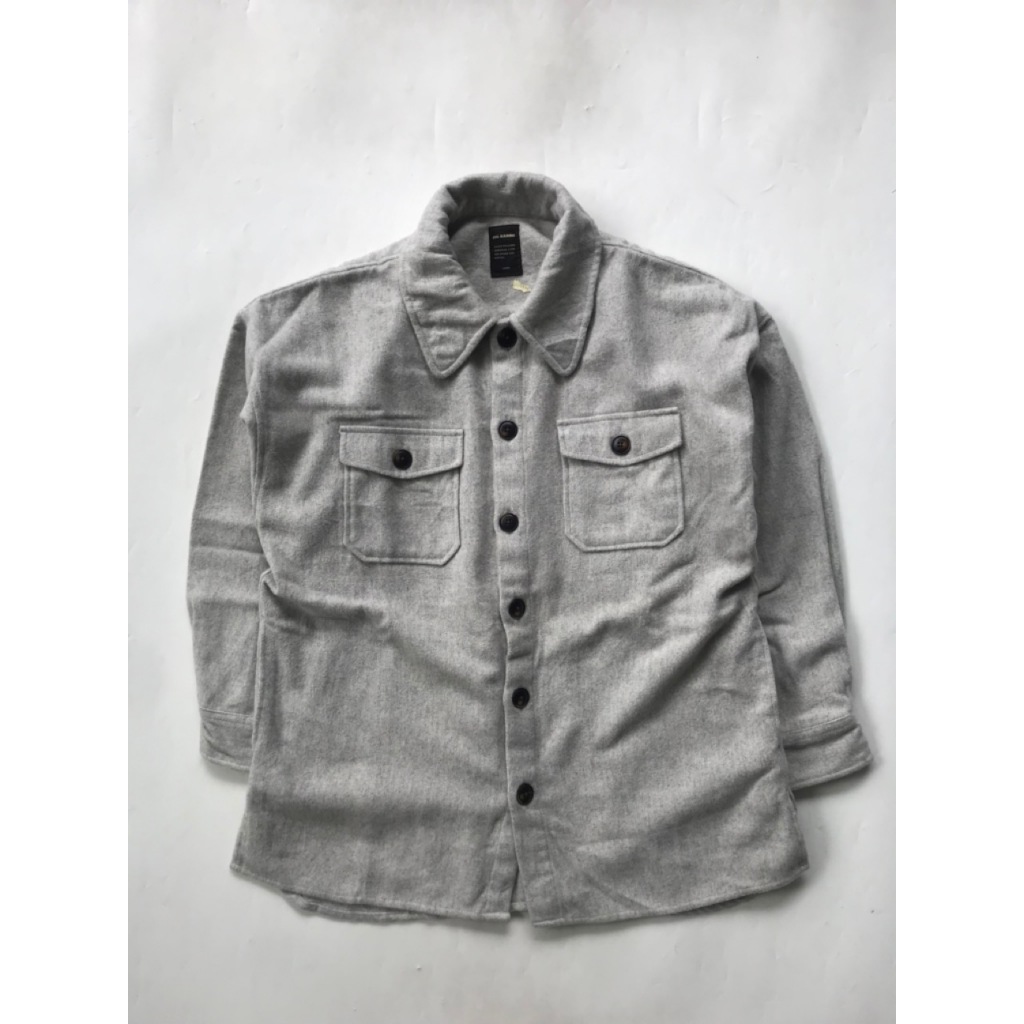Rag Machine Wool Overshirt Jacket (JC-5801) L