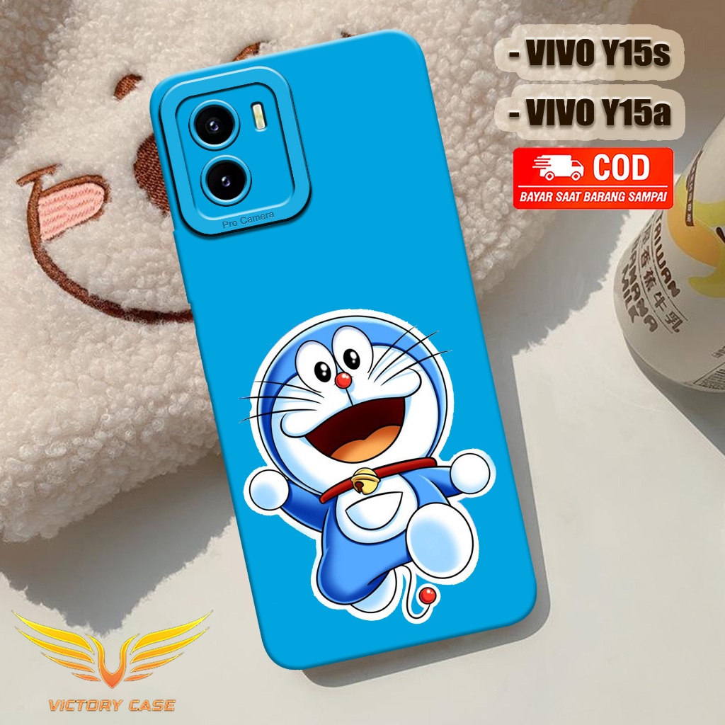 New Kartun Case - Softcase Vivo Y15s / Y15a Terbaru - Case Hp Vivo Y15s / Y15a - Casing Vivo Y15s / 