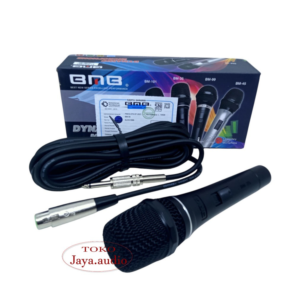 BMG Microphone Kabel Original Microphone Cable Mik Vokal Mik Karaoke