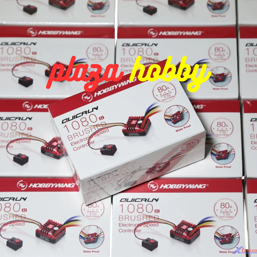 hobbywing quicrun WP 1080 G2 ESC brushed 80A rc crawler1:101:8
