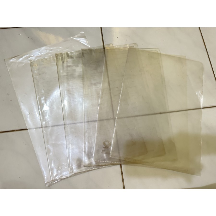 

Map File Plastik L Size A4 Transparan Warna Folder Cover Kertas