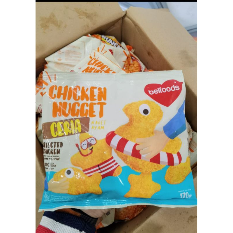 

belfoods chicken nugget 170g
