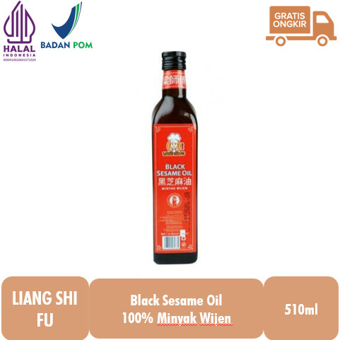 

Liang Shi Fu Black Sesame Oil / Minyak Wijen 510ML HALAL