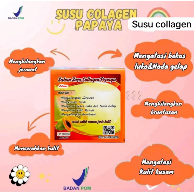 SABUN SUSU COLLAGEN PEPAYA
