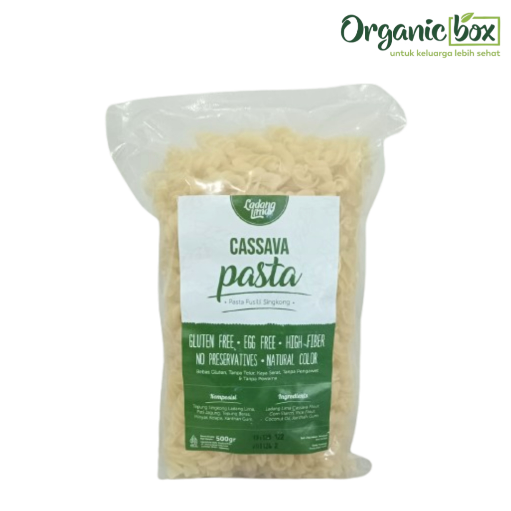 

LADANG LIMA PASTA FUSILI GLUTEN FREE -500 GR