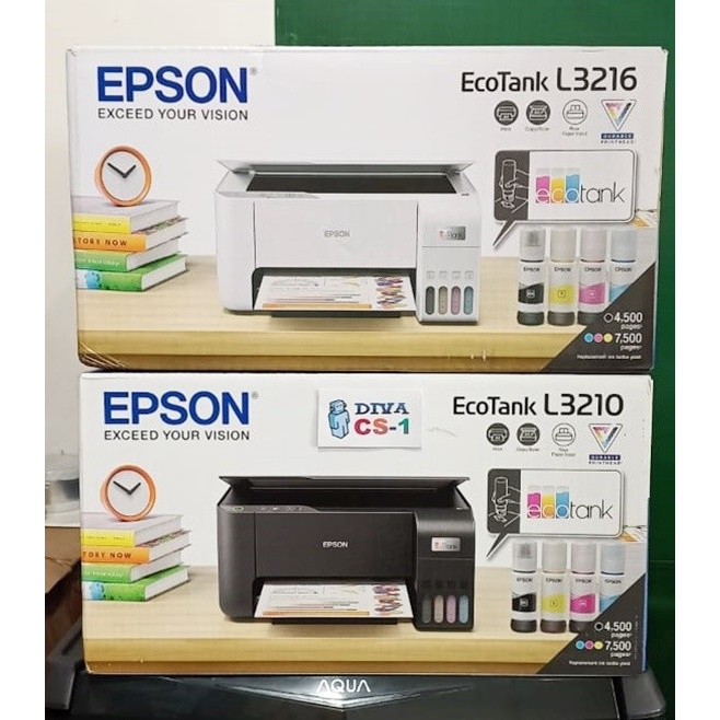 Printer EPSON L3210 AIO Print Scan Copy Termasuk Tinta Original Bandung Antapani DSK