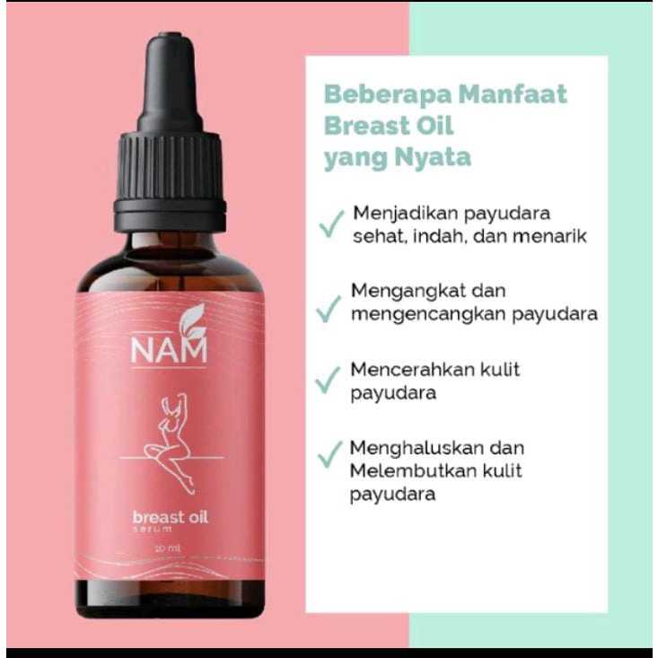 NAM BREAST OIL SERUM - PEMBESAR PAYUDARA - ALAMI - ORIGINAL - SERUM