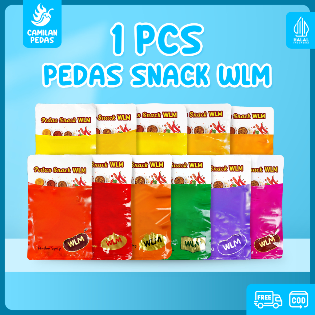 

Latiaoou Halal Aneka Cemilan China Instant Siap Saji Snack Stik Pedas Makanan Ringan Halal