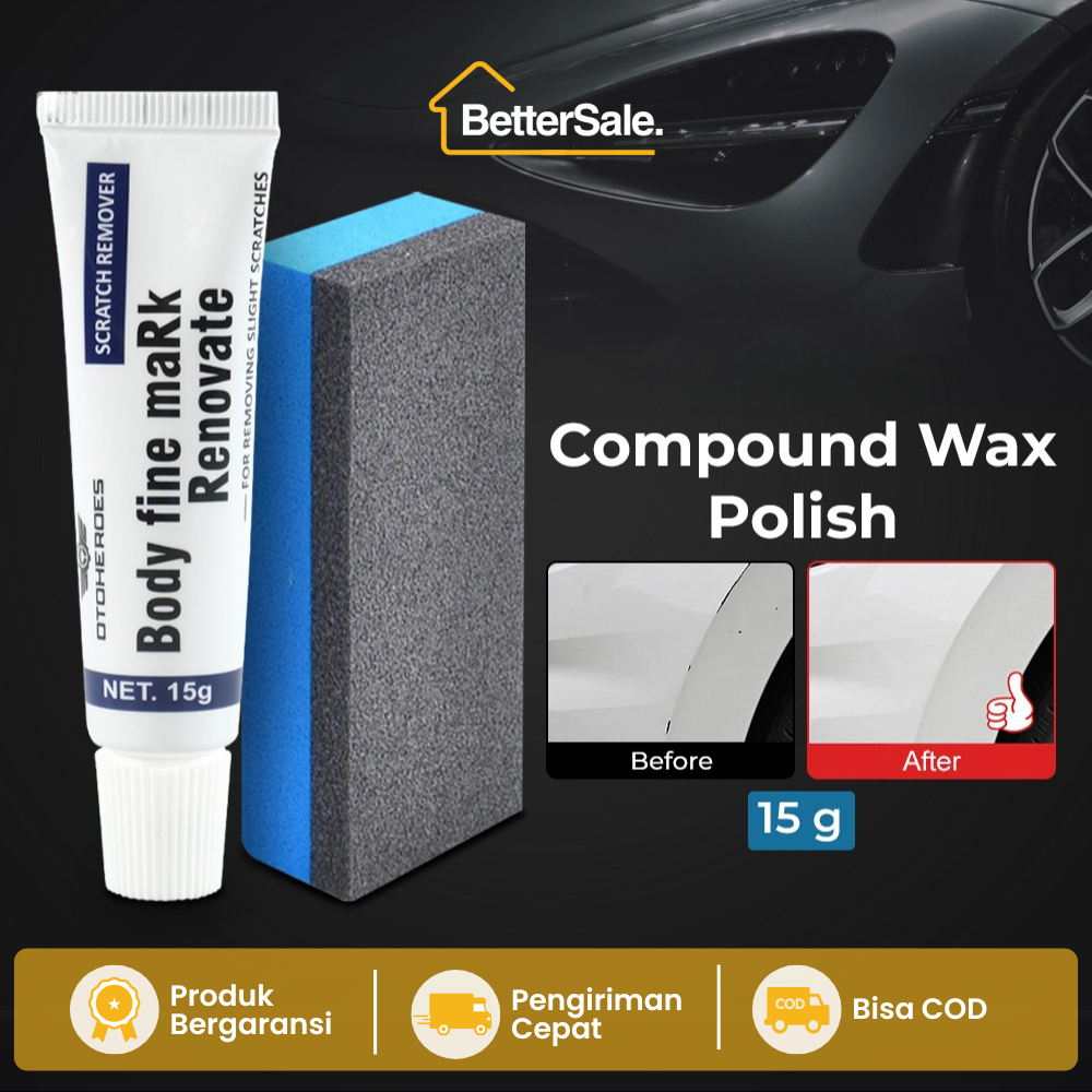 Body Compound Wax Paint for Car Scratch Repair Kit Auto Care Polish