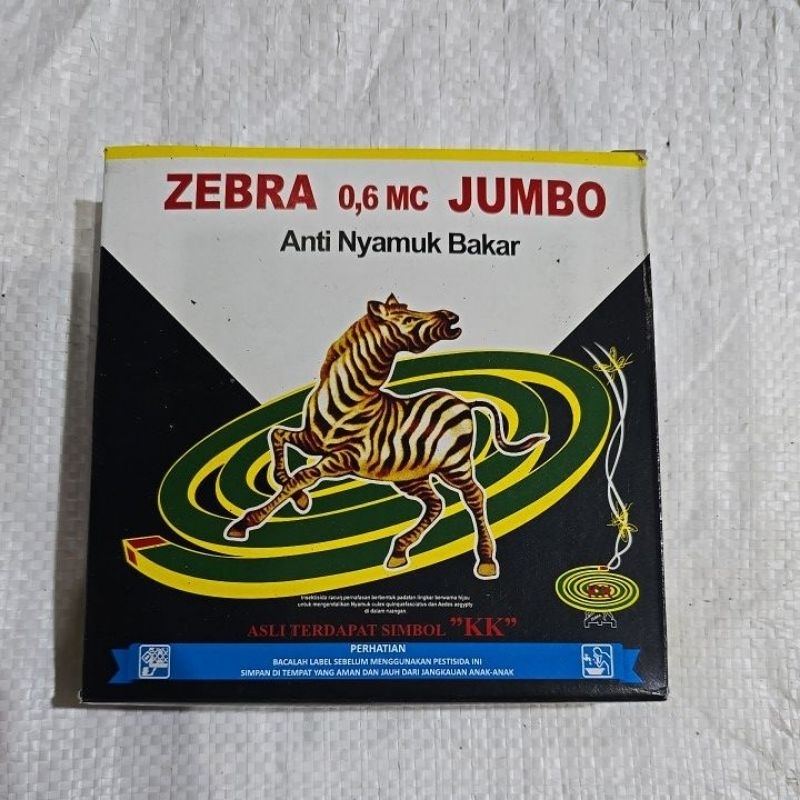 Obat nyamuk bakar zebra jumbo
