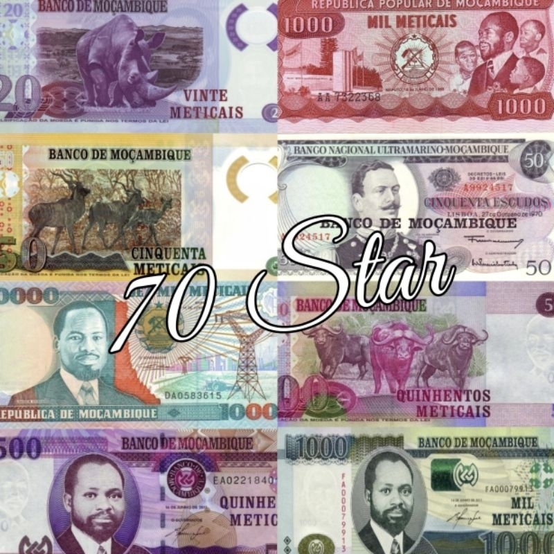 Uang Negara Mozambik UNC