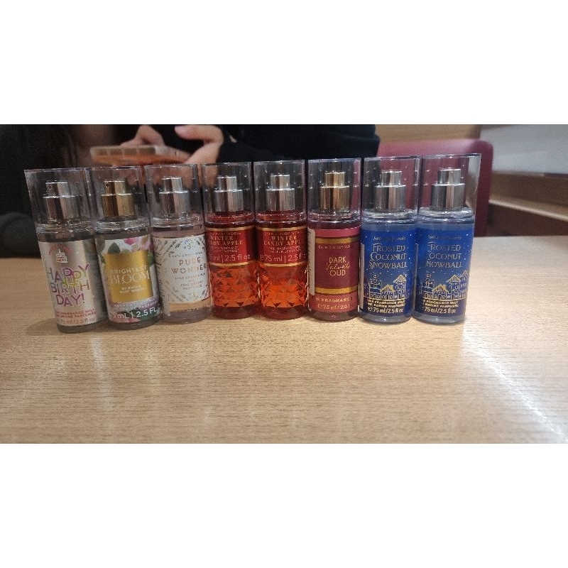 Bath and body works (BBW) body mist original