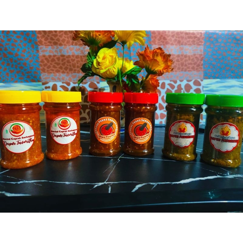 

Sambal Acan Khas Banua / Sambal Terasi Pedas (150gr)