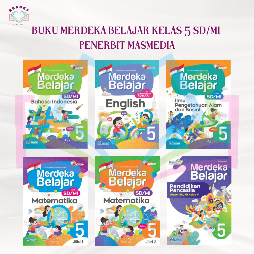 

[ORIGINAL] Buku Merdeka Belajar Kelas 5 SD/MI Penerbit Masmedia