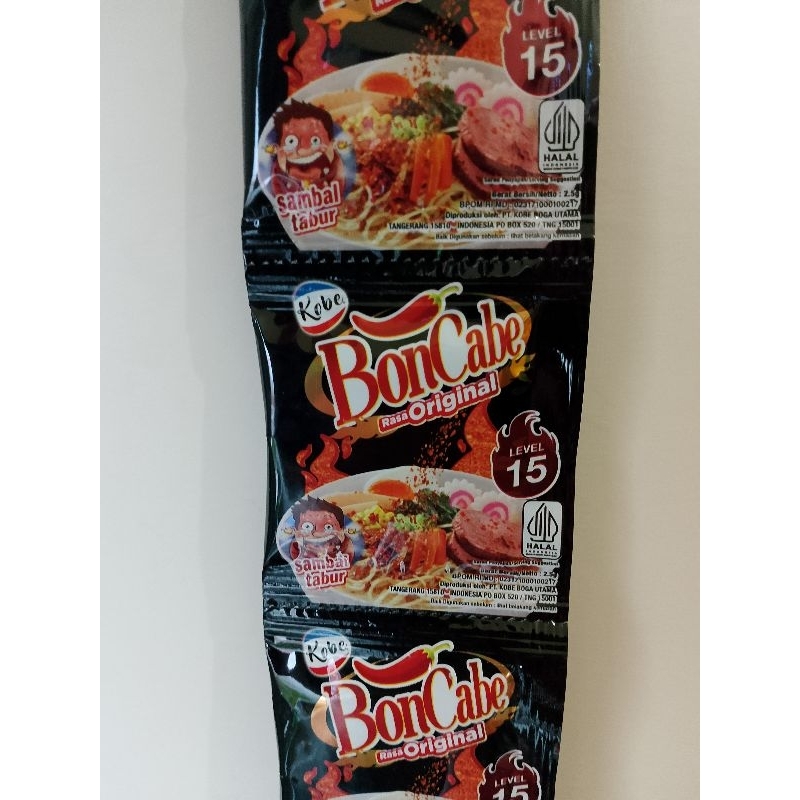 

BonCabe level-15 / 1 renceng 10 sachet