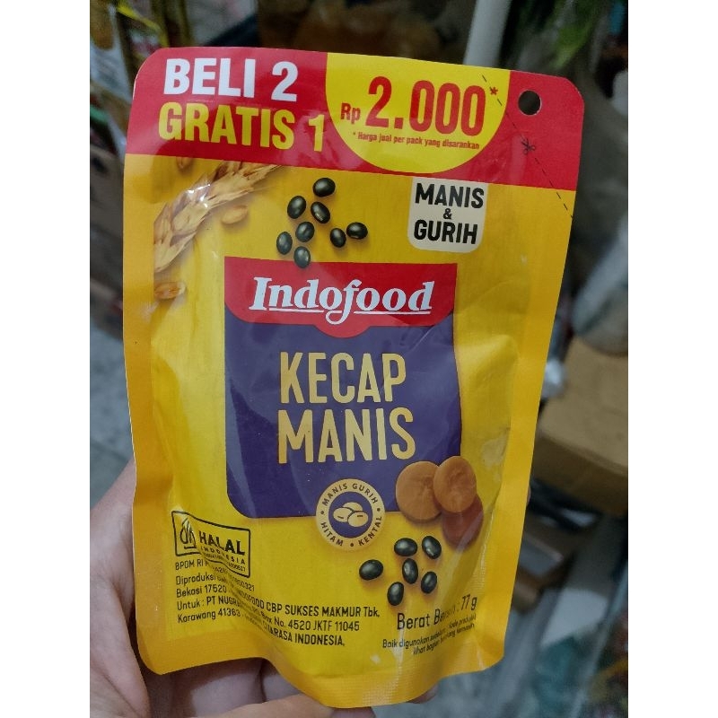 kecap revil Indofood & sedaap kemasan 2000