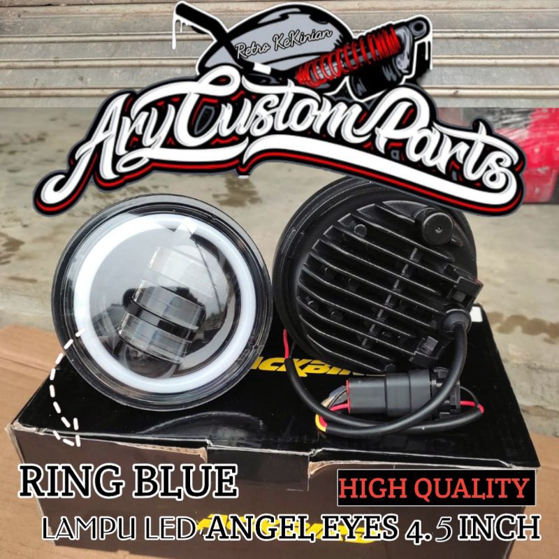 Lampu led angel eyes custom c70 s90 foglamp mobil kualitas terbaik